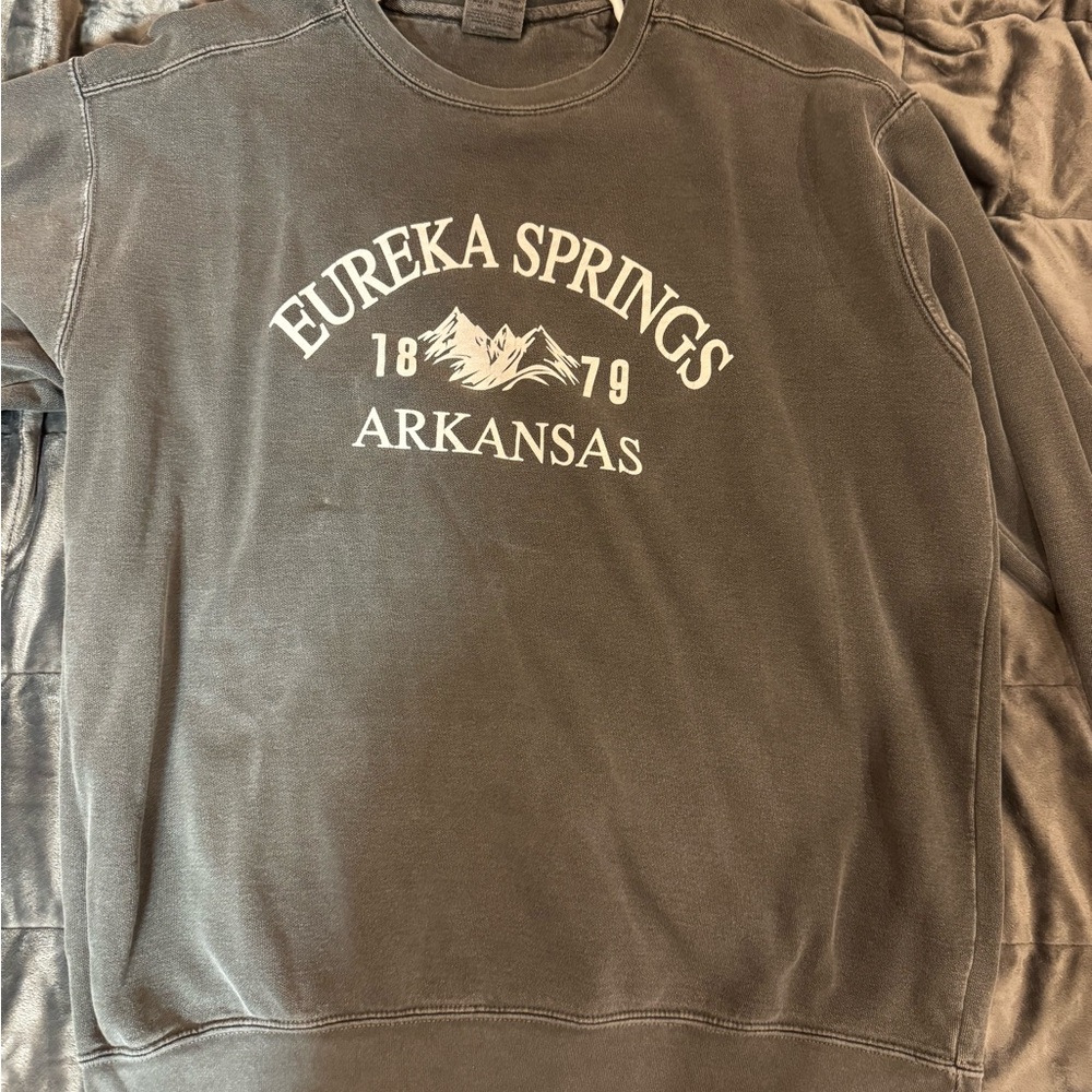 Eureka Springs Arkansas Gray Sweatshirt